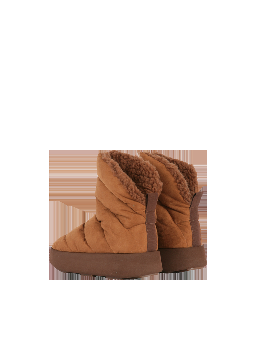 Piumestudio Luna Plat Suede & Fur Ruggine Spedizione Gratuita