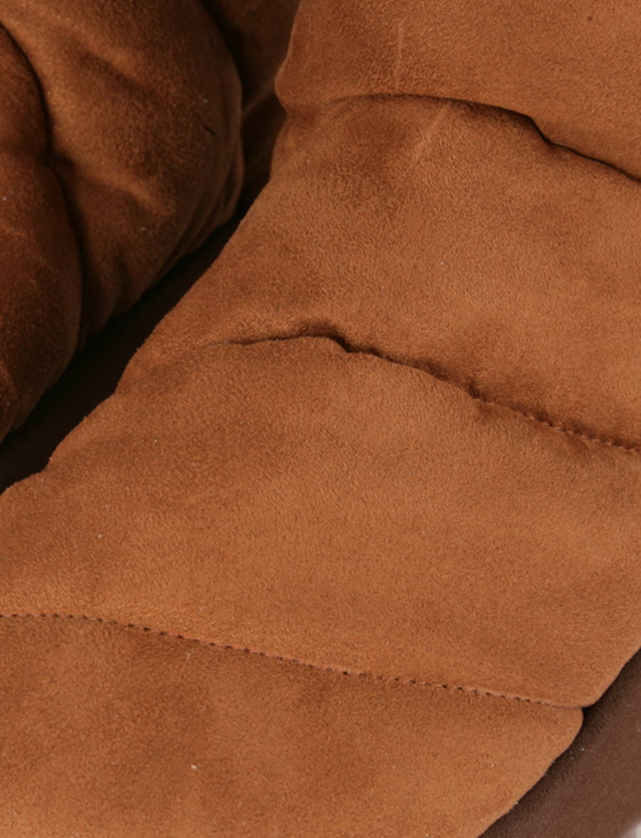 Piumestudio Luna Plat Suede & Fur Ruggine Spedizione Gratuita