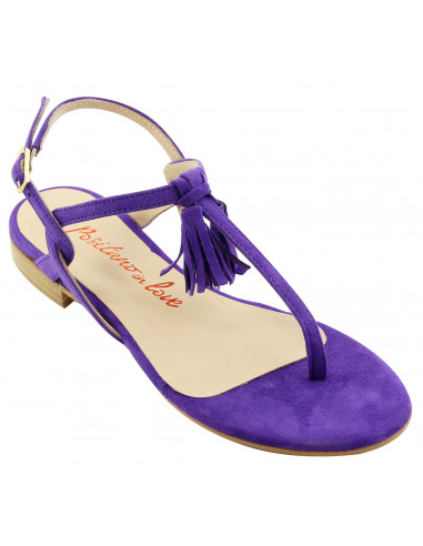 Positano In Love Sandali artigianali Berry Shopping Online