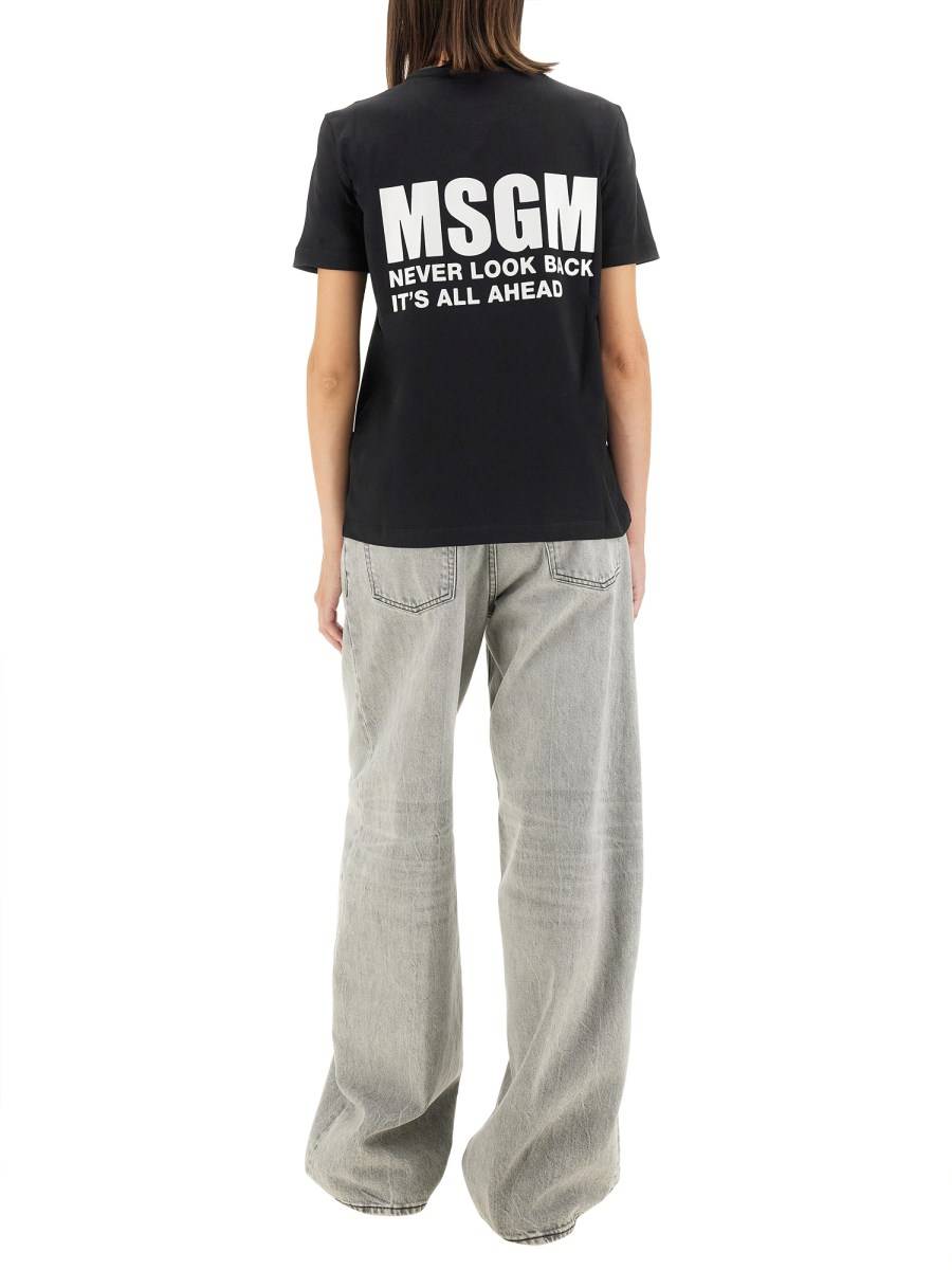 MSGM T-SHIRT CON LOGO Vendita