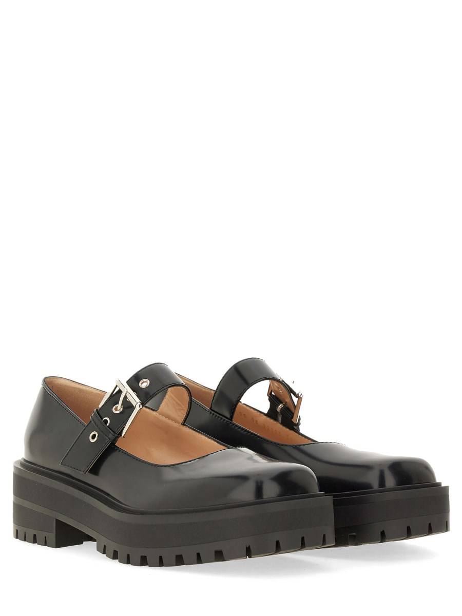 GIANVITO ROSSI SANDALO IN PELLE Shopping Online