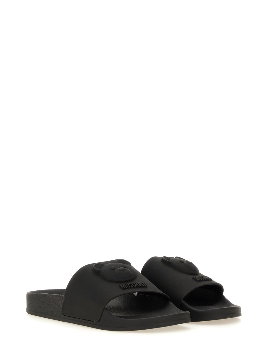 MOSCHINO SANDALO SLIDE TEDDY BEAR Sottocosto