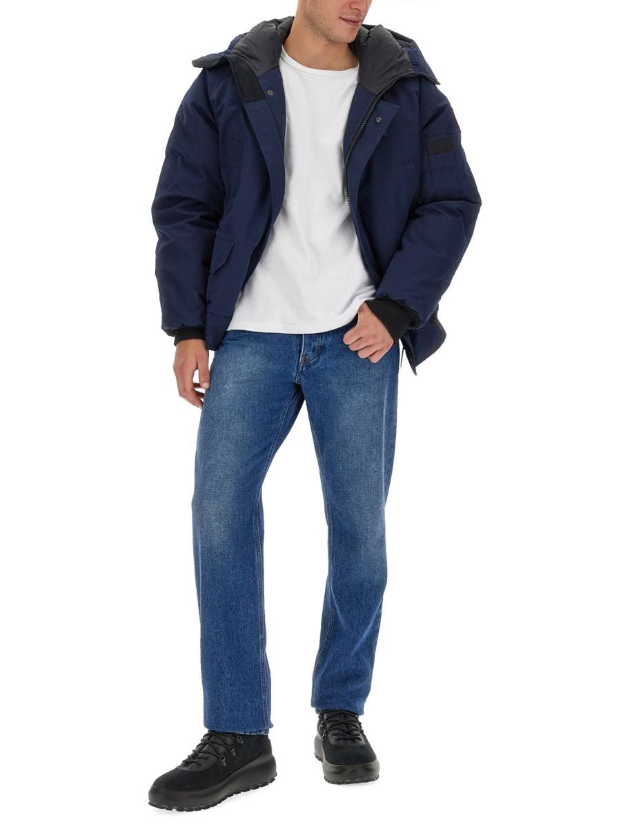 CANADA GOOSE GIACCA BOMBER "CHILLIWACK" IN NYLON Vendite Flash