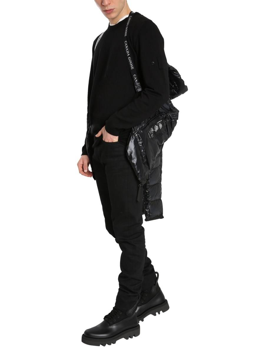 CANADA GOOSE PIUMINO CON CAPPUCCIO SIDNEY IN TESSUTO TECNICO 2025