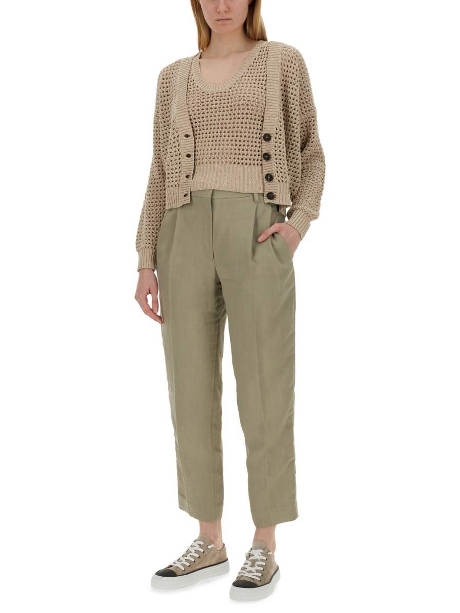 BRUNELLO CUCINELLI GILET A RETE Italy