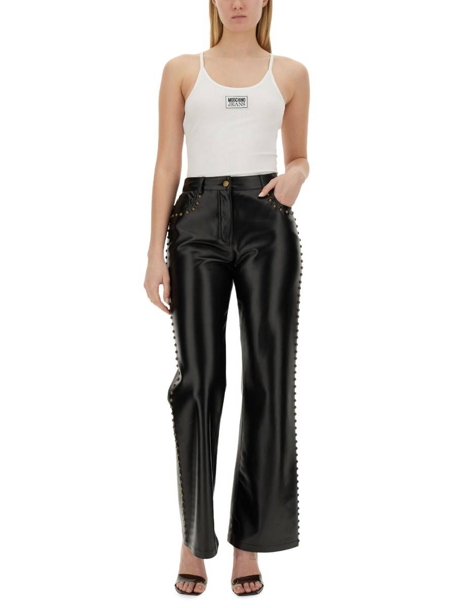 MOSCHINO JEANS TOP CON LOGO 2025