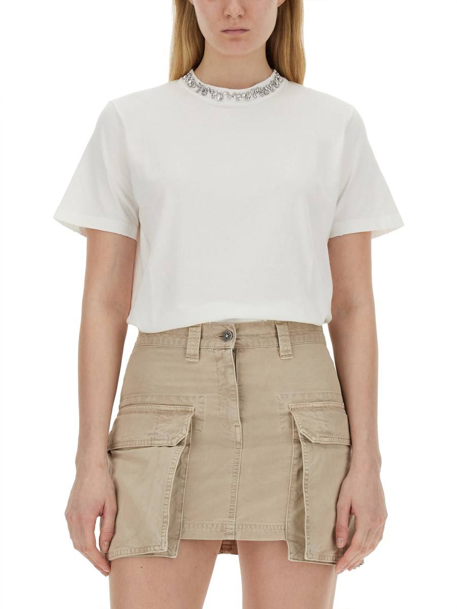 GOLDEN GOOSE T-SHIRT IN JERSEY DI COTONE Promozione
