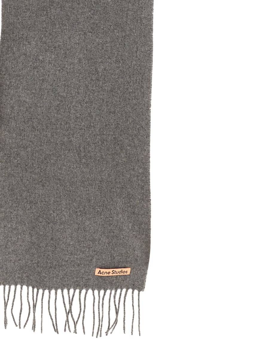 ACNE STUDIOS SCIARPA IN LANA CON LOGO Hotsell