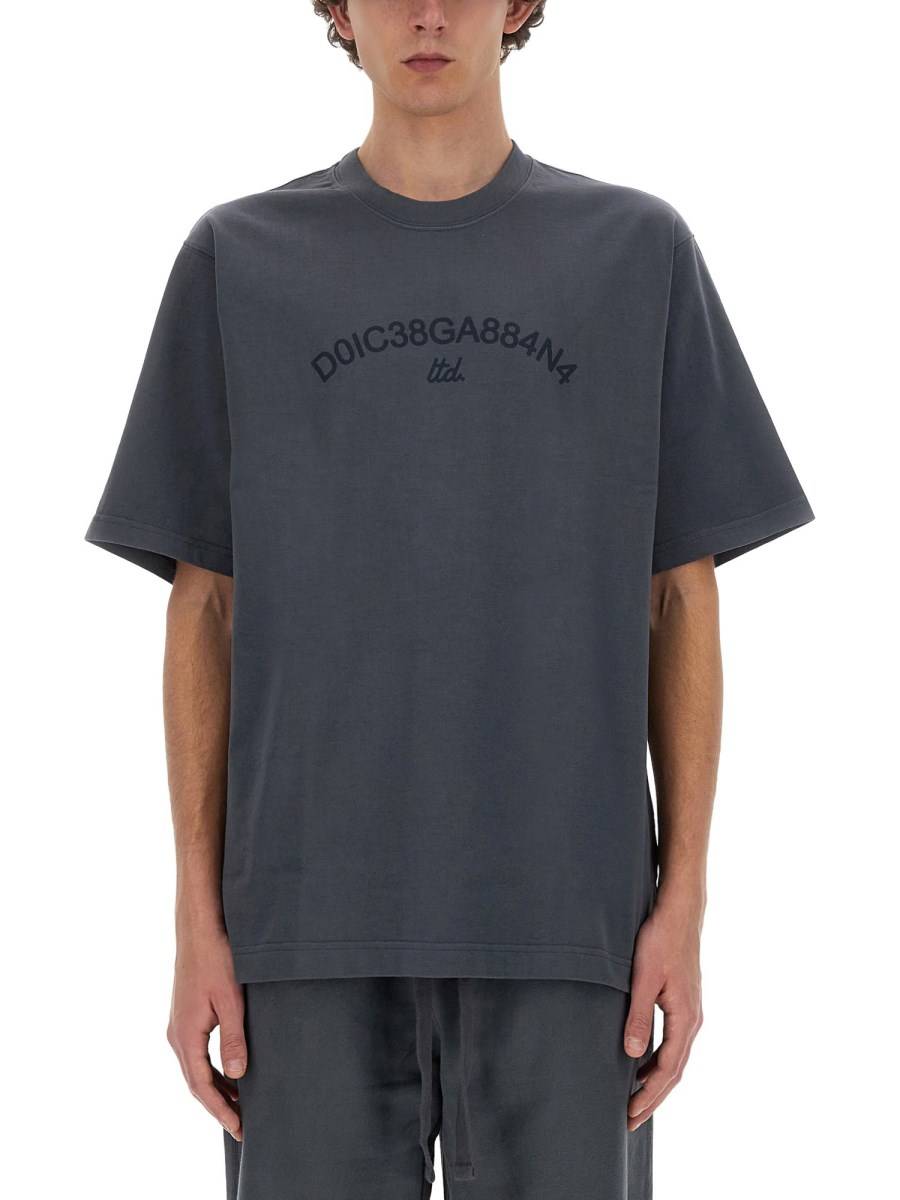 DOLCE & GABBANA T-SHIRT CON LOGO Soddisfazione Garantita