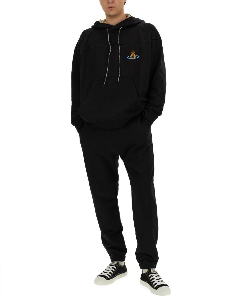 VIVIENNE WESTWOOD FELPA CON LOGO Offerta
