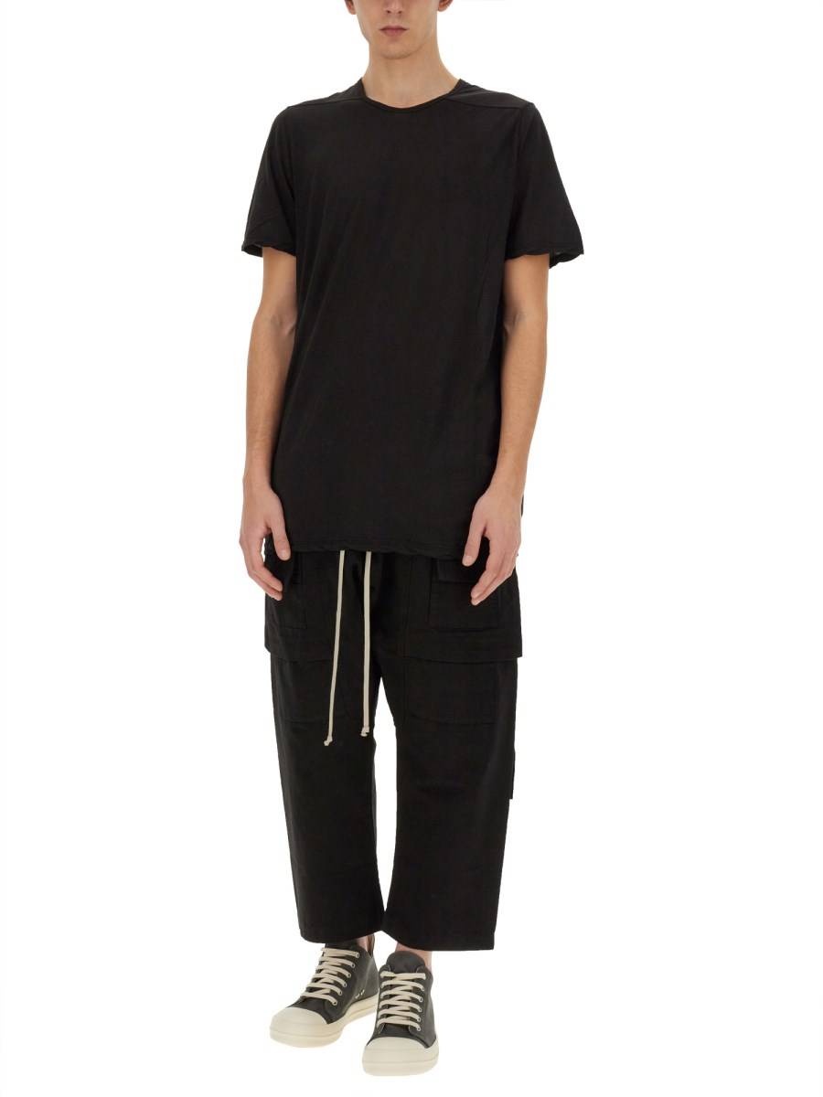 RICK OWENS DRKSHDW T-SHIRT IN COTONE Saldi Di Fabbrica