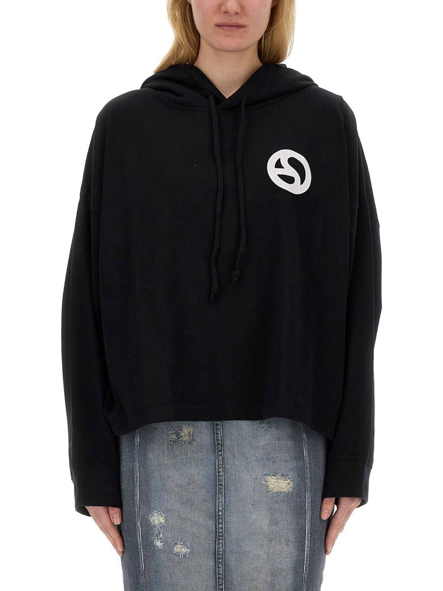 ACNE STUDIOS FELPA CON CAPPUCCIO 2025