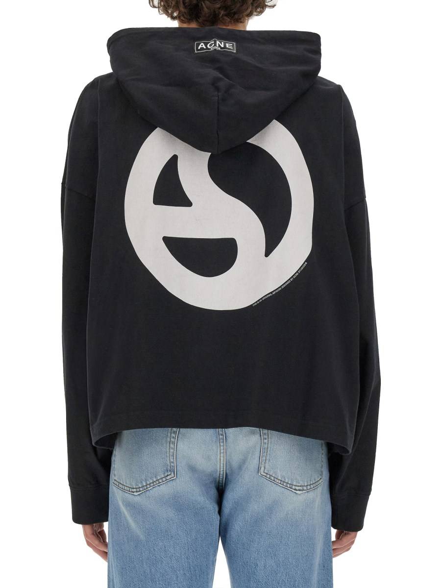 ACNE STUDIOS FELPA CON CAPPUCCIO 2025