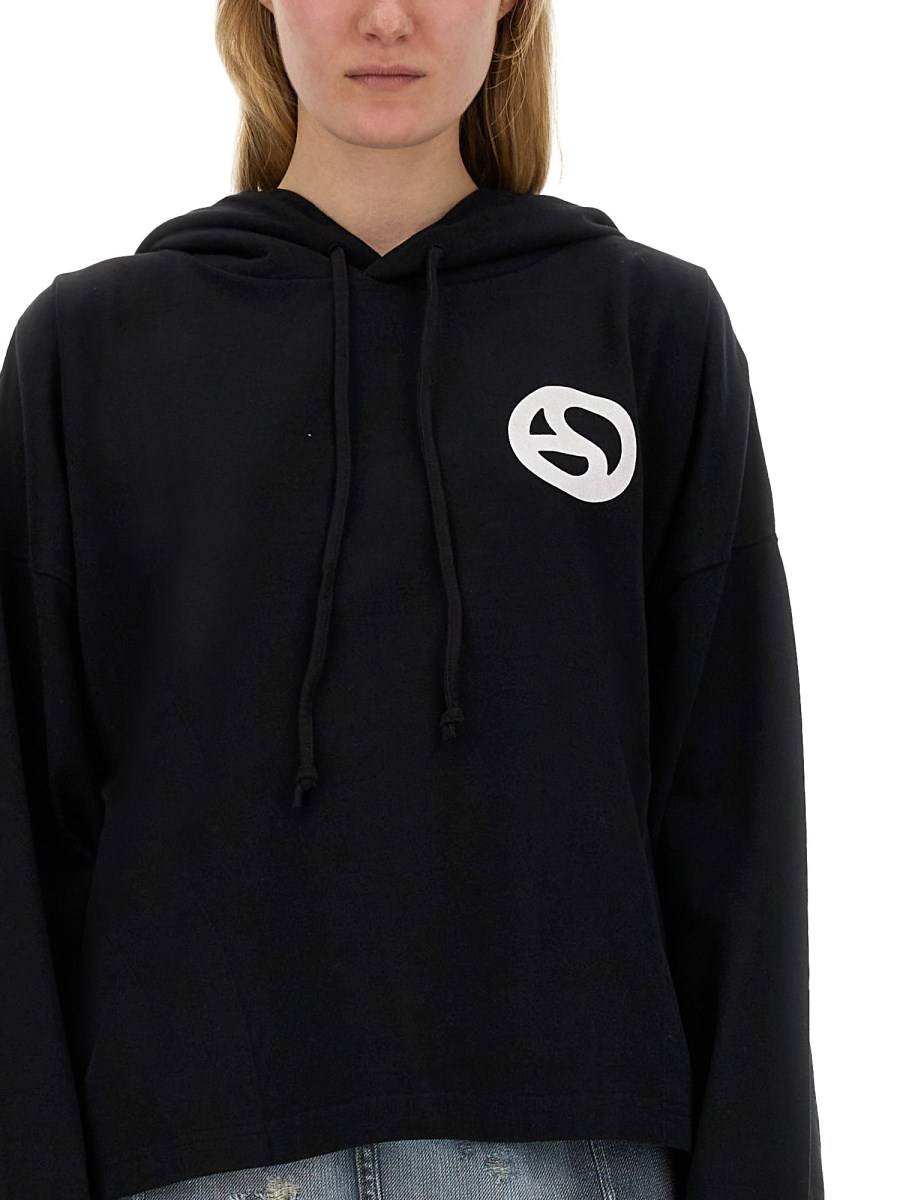 ACNE STUDIOS FELPA CON CAPPUCCIO 2025