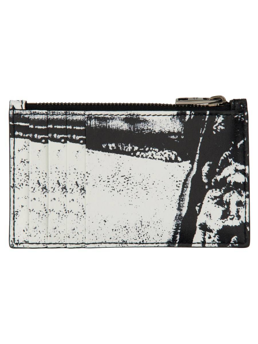 ALEXANDER McQUEEN PORTACARTE CON LOGO Qualità Garantita