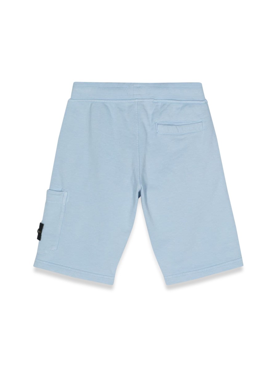 STONE ISLAND felpa bermuda - blue Offerta