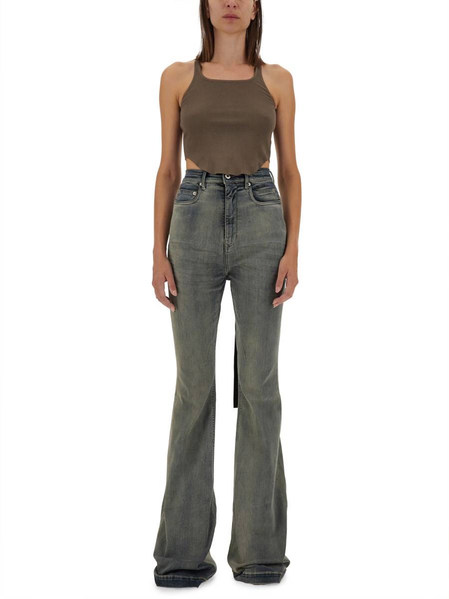 RICK OWENS DRKSHDW TANK TOP CROPPED Offerte