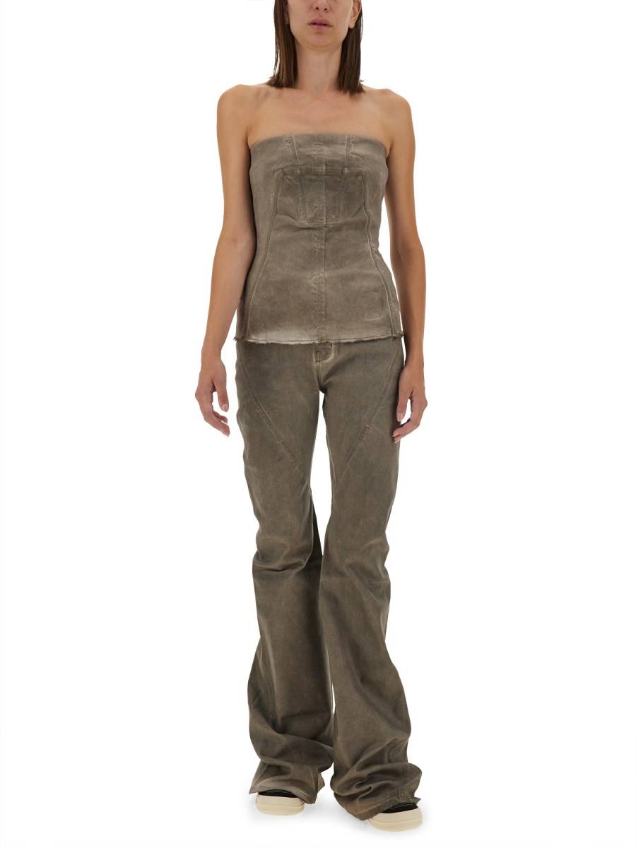RICK OWENS DRKSHDW PANTALONE IN DENIM I Più Venduti
