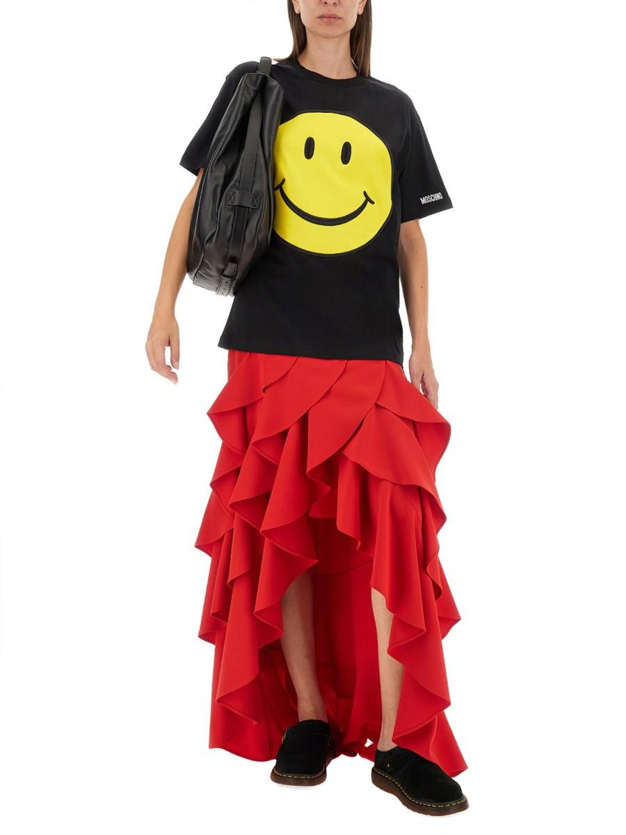 MOSCHINO T-SHIRT IN JERSEY ORGANICO SMILEY® Convenienza