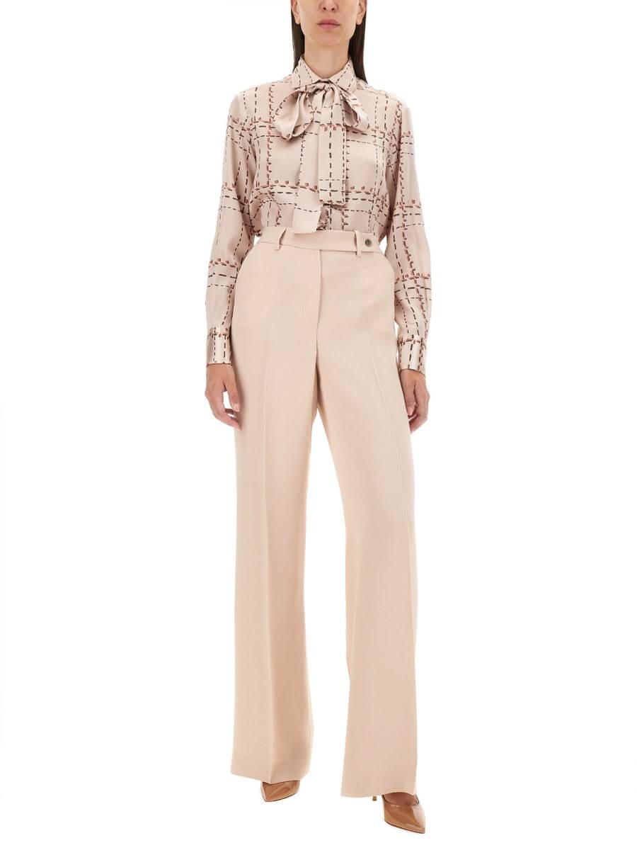 KITON CAMICIA IN SETA CON STAMPA In Saldo