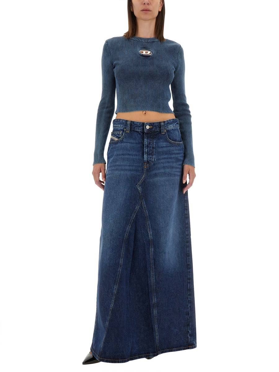 DIESEL GONNA "DE-PAGO" IN DENIM DI COTONE Novità