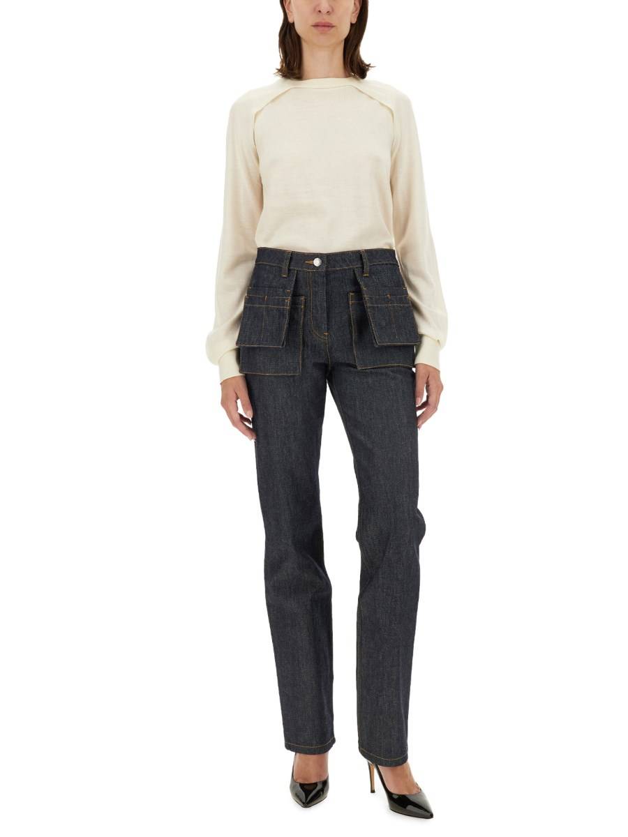 HELMUT LANG MAGLIA IN LANA E SETA 2025