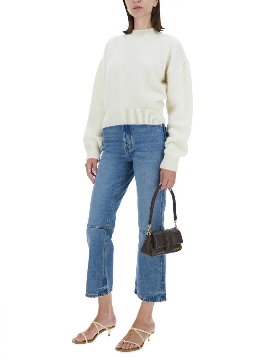 JACQUEMUS JEANS "LE DE-NÎMES COURT" IN DENIM Convenienza
