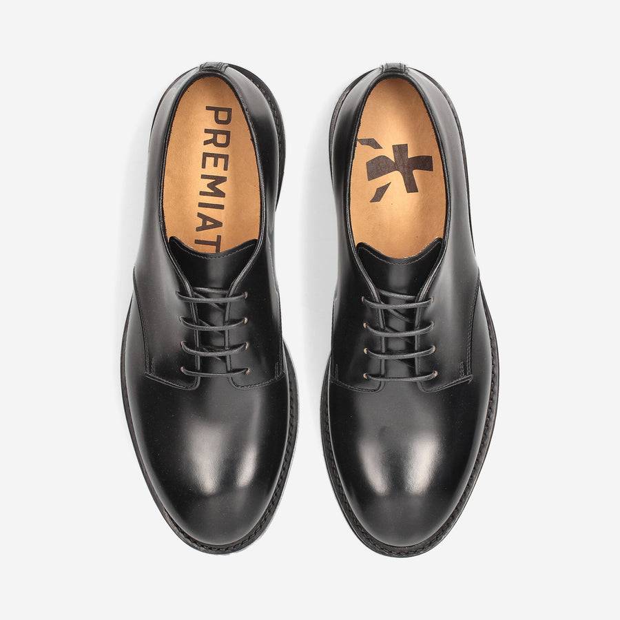 Premiata Scarpe stringate 32102A in pelle spazzolata opaca Consegna Veloce
