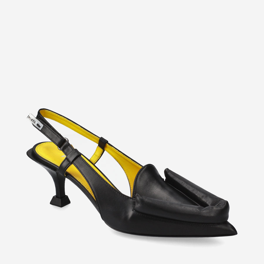 Premiata Décolleté slingback M6681A in nappa Vendita Calda