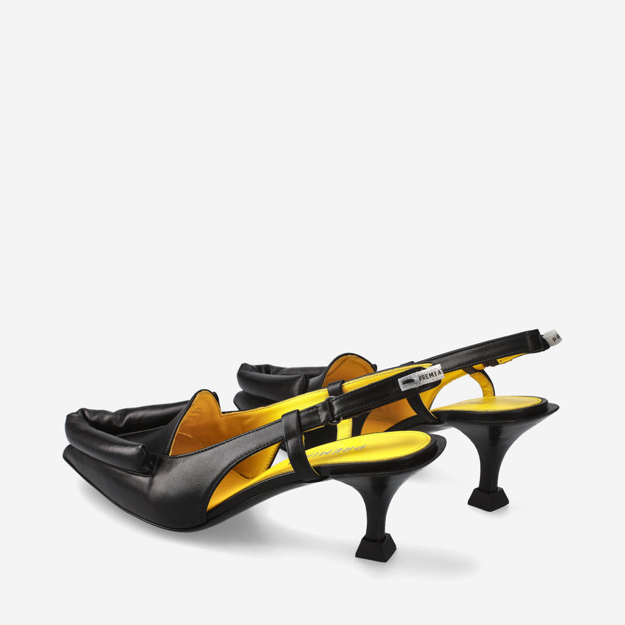 Premiata Décolleté slingback M6681A in nappa Vendita Calda