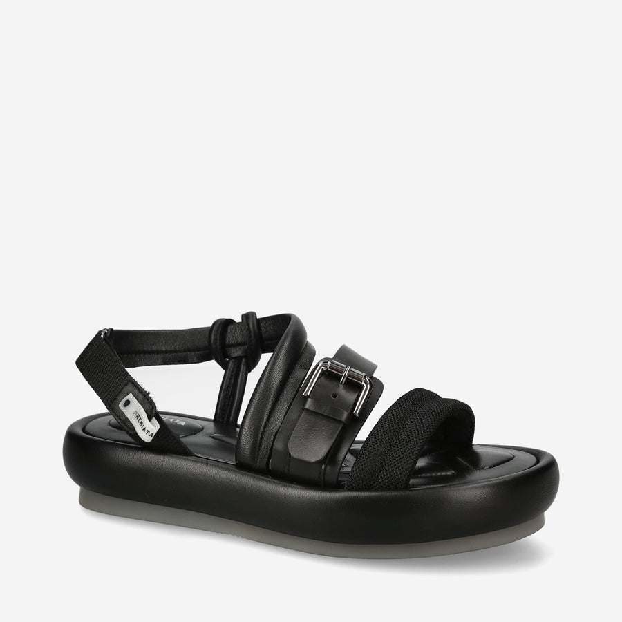 Premiata Sandali M6728A in nappa Saldi Di Fabbrica