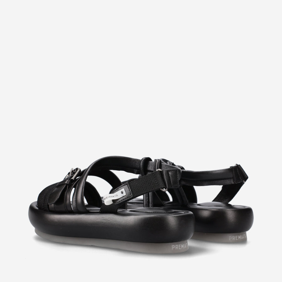 Premiata Sandali M6728A in nappa Saldi Di Fabbrica