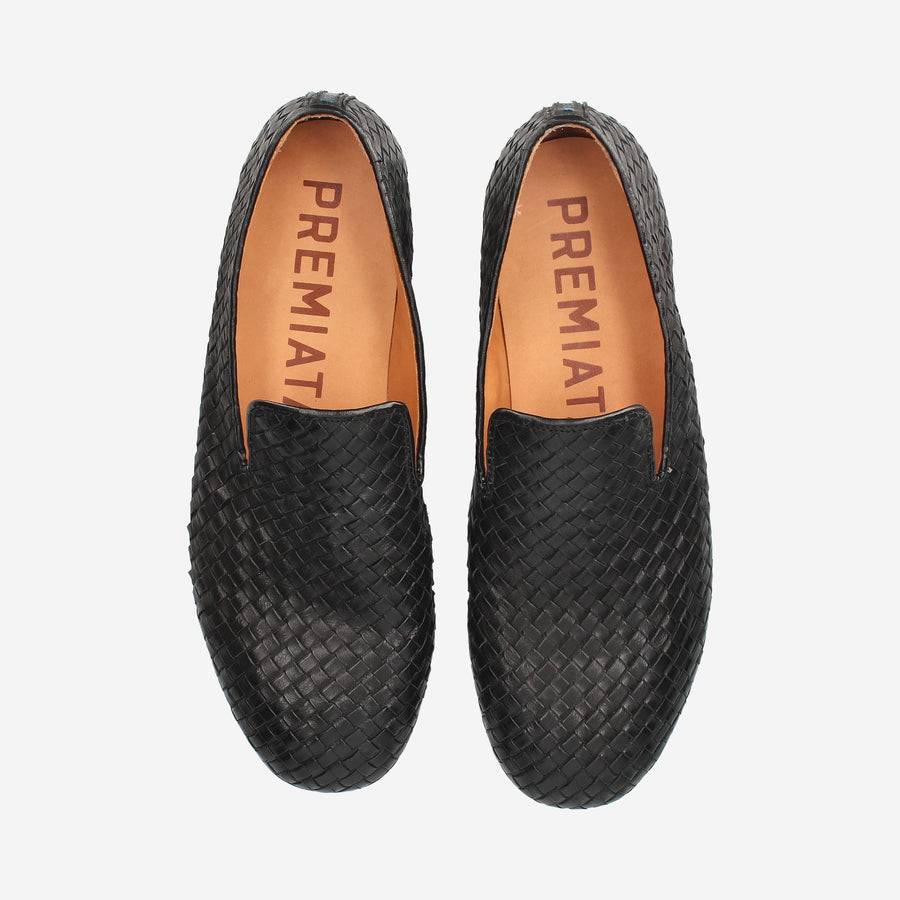 Premiata Slip-on Arden 32154C in vitello intrecciato I Più Venduti