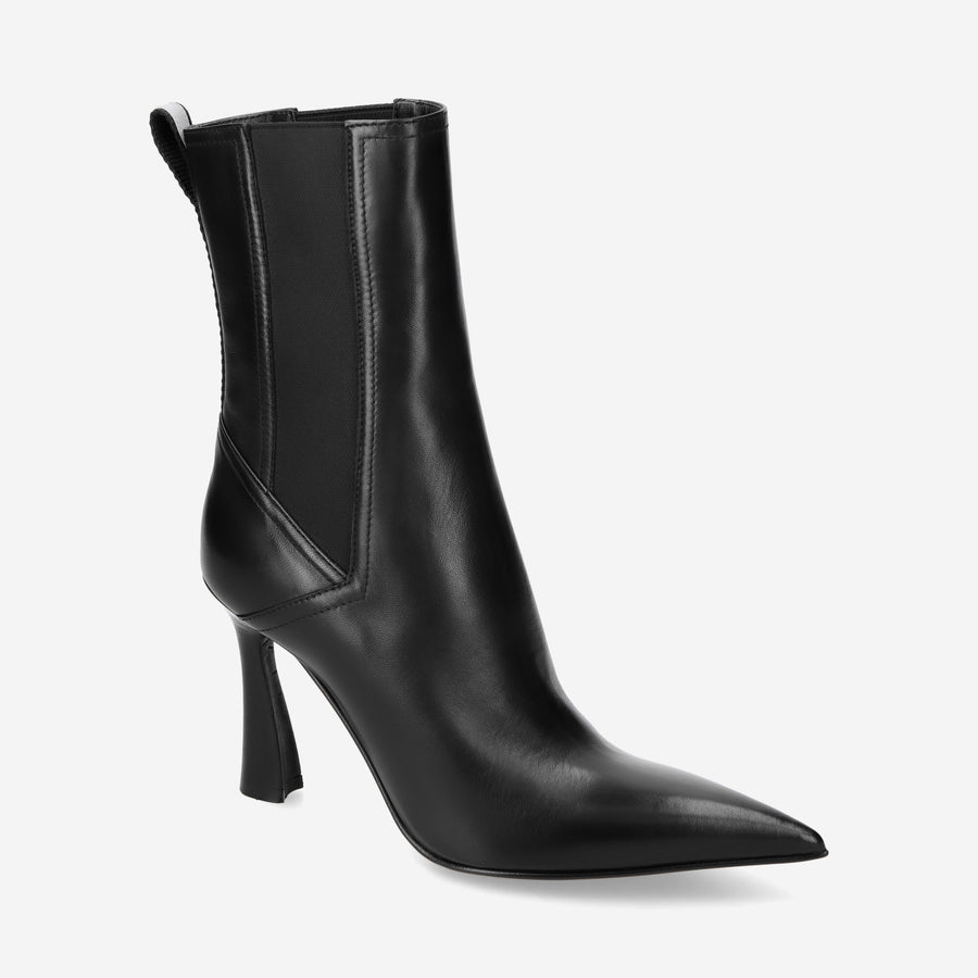Premiata Stivaletti M6589B in pelle con tacco alto Prezzo basso