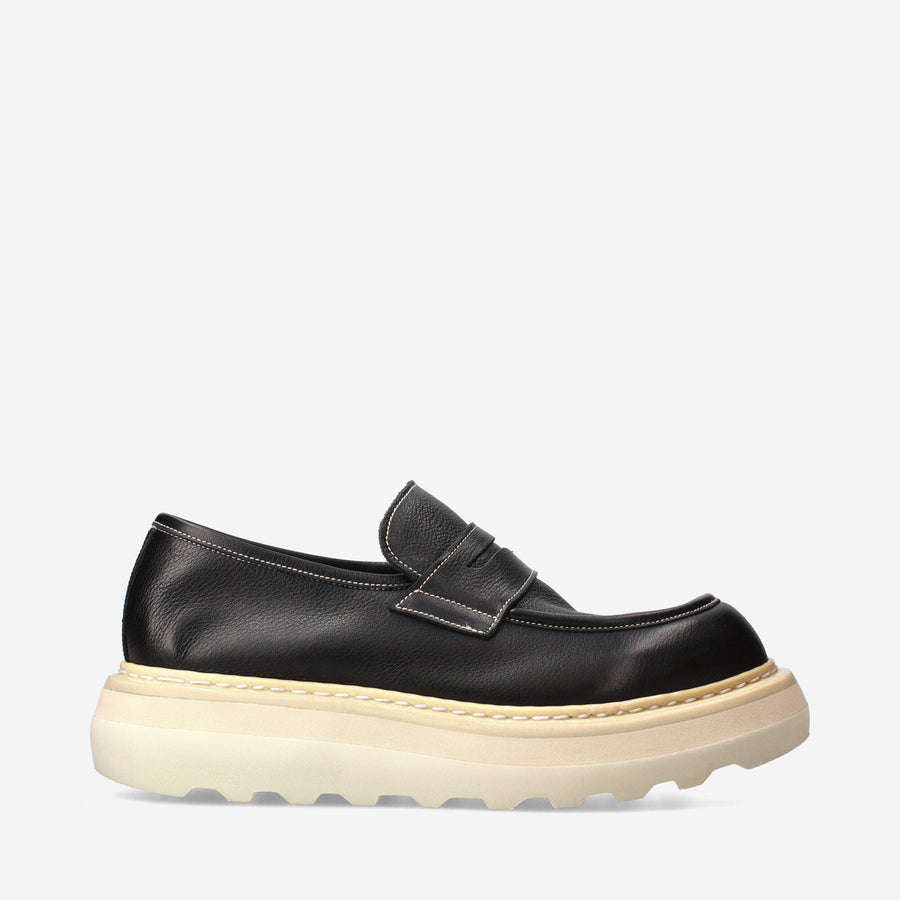 Premiata Mocassini Over Cal 32161B in vitello Moda