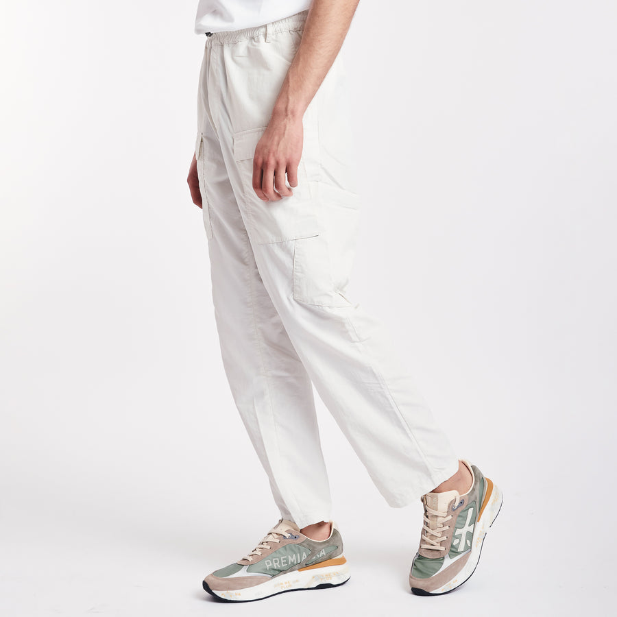 Premiata Pantaloni cargo in nylon PR116201 Saldi