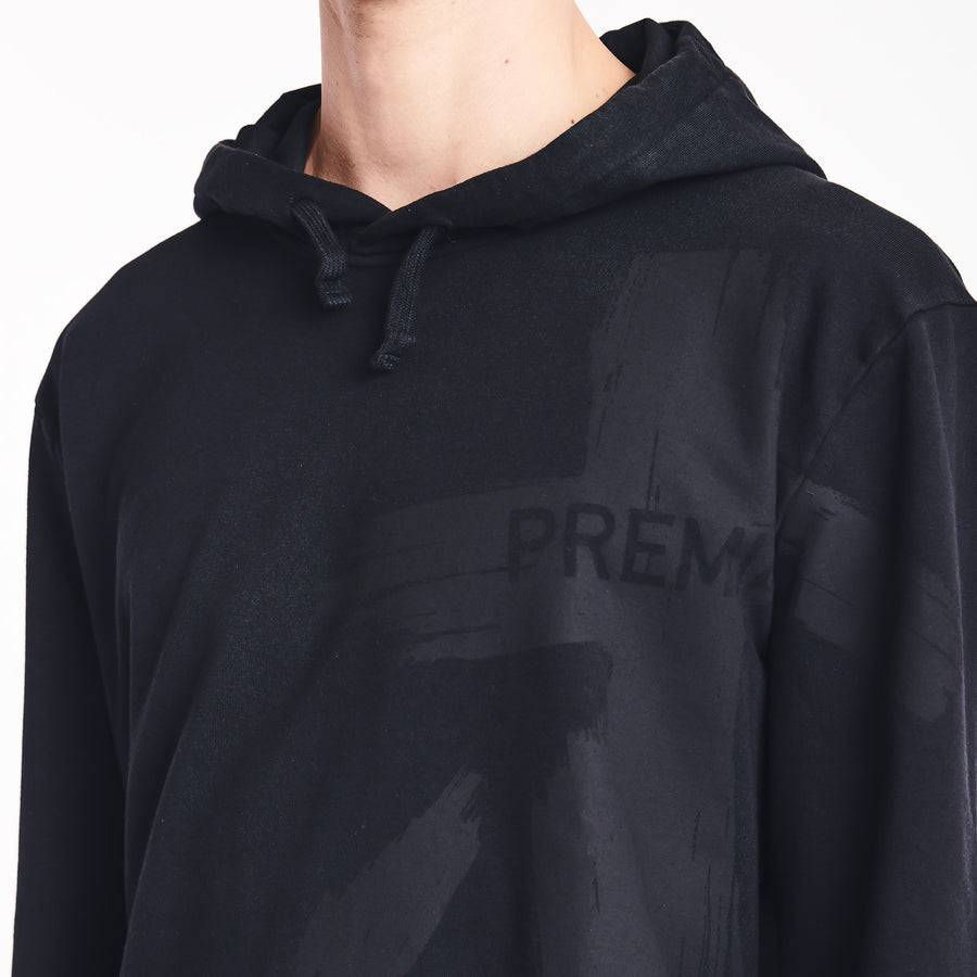 Premiata Felpa PR352100 con cappuccio Saldi Di Fabbrica