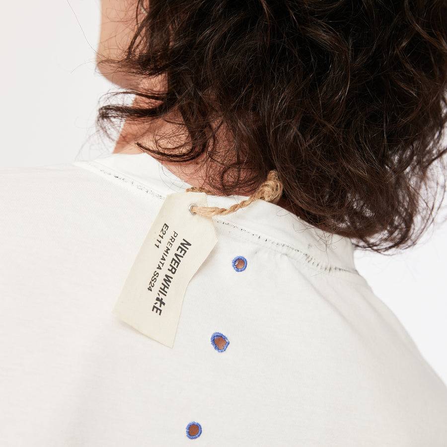 Premiata T-shirt PR364203 Never White in cotone 2025