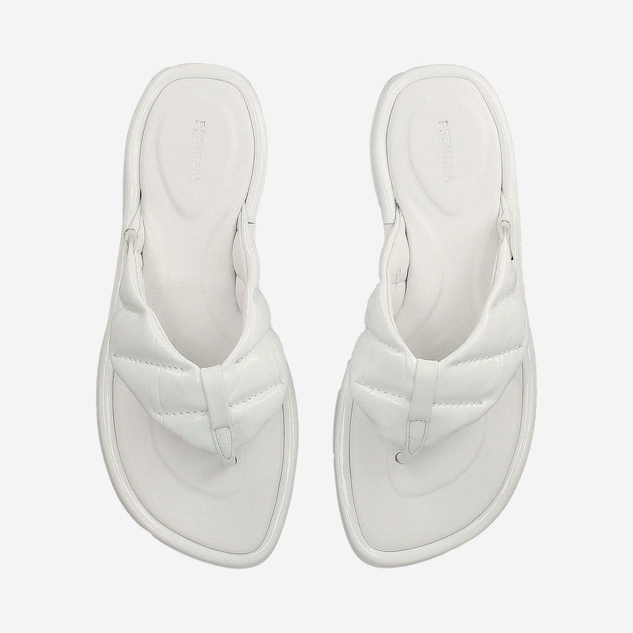 Premiata Sandali infradito M6654I in nappa imbottita In Saldo