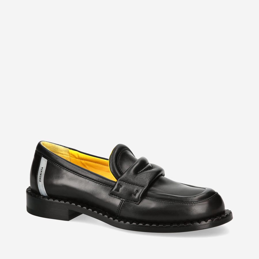 Premiata Mocassini Deb M6667B in nappa Spedizione Gratuita