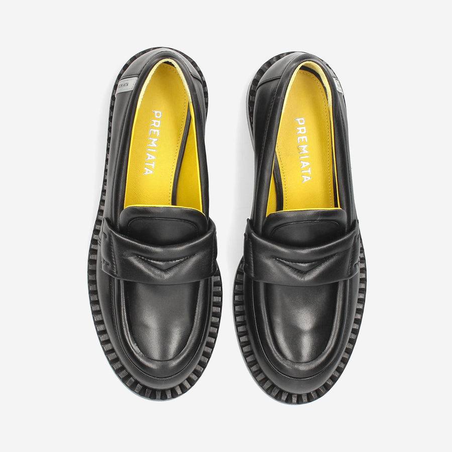 Premiata Mocassini Deb M6667B in nappa Spedizione Gratuita