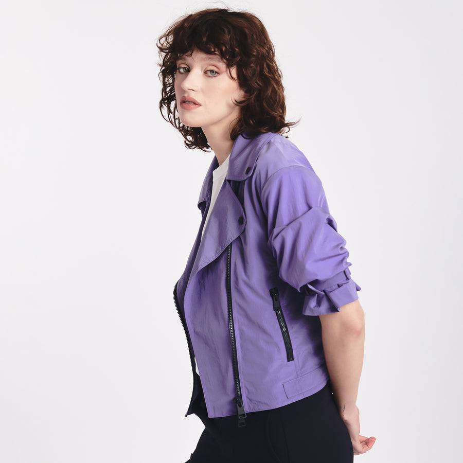 Premiata Giacca biker in nylon PR304516 Shopping Online