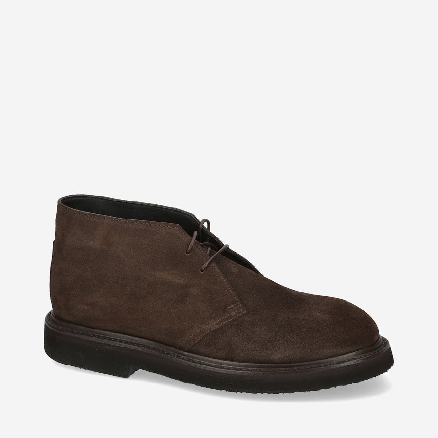 Premiata Desert boots 32206A in camoscio Sconto