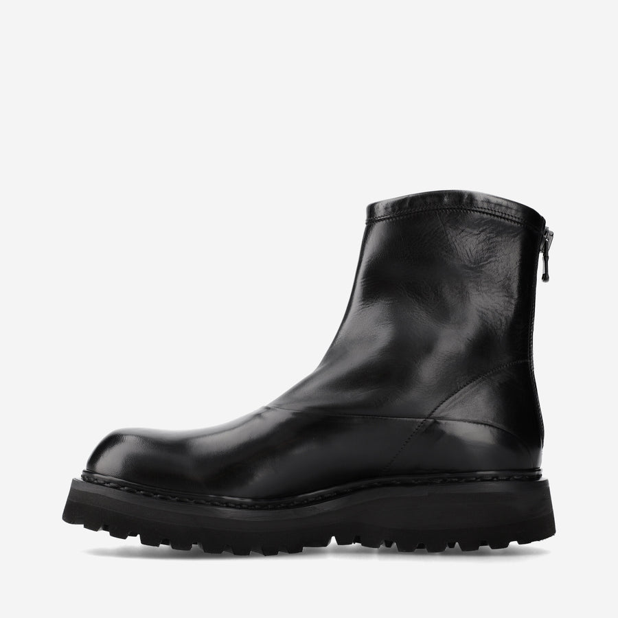 Premiata Stivaletti 31157T1 in pelle di cavallo Vendita Calda
