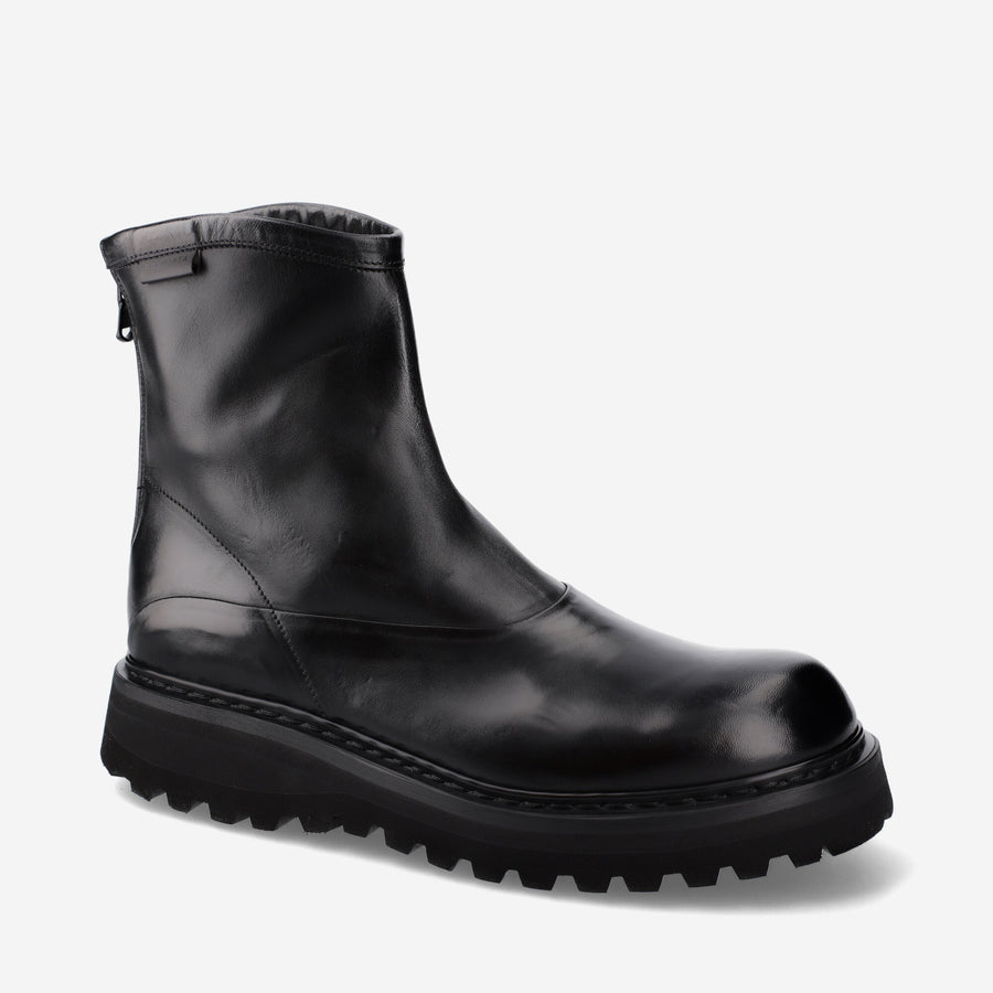 Premiata Stivaletti 31157T1 in pelle di cavallo Vendita Calda