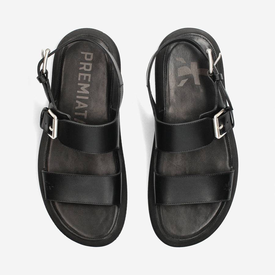 Premiata Sandali in Vitello Bottalato Discount Store per i nuovi prodotti
