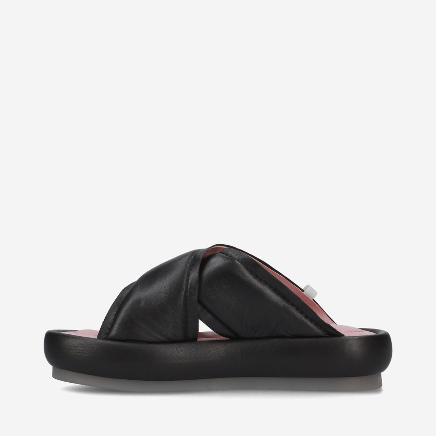 Premiata Sandali soft M6726A con zeppa in nappa imbottita Flash Sale