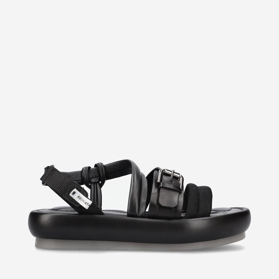 Premiata Sandali M6728A in nappa Black Friday