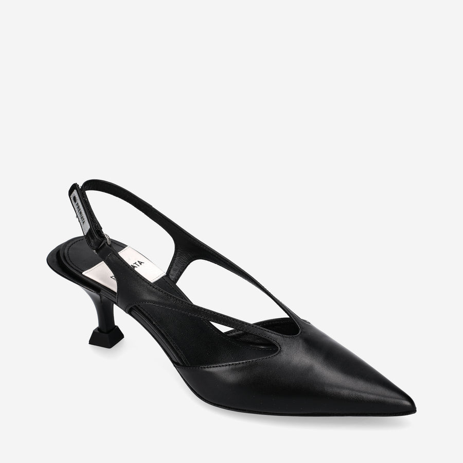 Premiata Décolleté slingback M6425A in vitello Ritorno libero