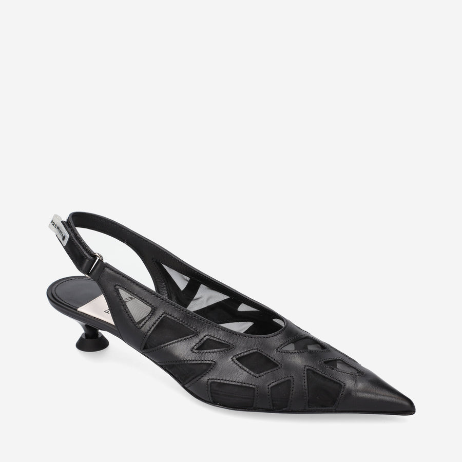 Premiata Slingback M6453A in nappa Rilascio limitato